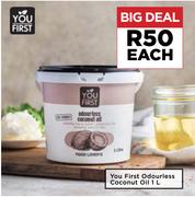 You First Odourless Coconut Oil-1L