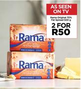 Rama Original 70% Fat Spread-For 2 x 500g