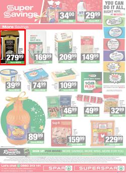 SPAR & SUPERSPAR KwaZulu-Natal Country : Christmas Super Savings (24 November - 07 December 2025), page 12