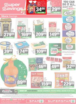 SPAR & SUPERSPAR KwaZulu-Natal Country : Christmas Super Savings (24 November - 07 December 2025), page 12