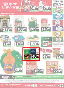 SPAR & SUPERSPAR KwaZulu-Natal Country : Christmas Super Savings (24 November - 07 December 2025), page 12