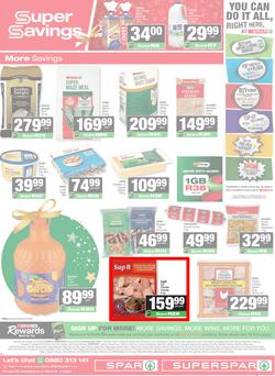 SPAR & SUPERSPAR KwaZulu-Natal Country : Christmas Super Savings (24 November - 07 December 2025), page 12