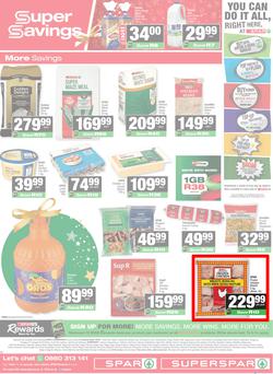SPAR & SUPERSPAR KwaZulu-Natal Country : Christmas Super Savings (24 November - 07 December 2025), page 12