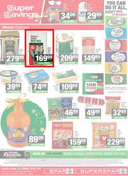 SPAR & SUPERSPAR KwaZulu-Natal Country : Christmas Super Savings (24 November - 07 December 2025), page 12