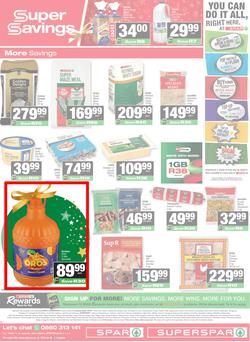 SPAR & SUPERSPAR KwaZulu-Natal Country : Christmas Super Savings (24 November - 07 December 2025), page 12