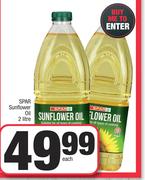Spar Sunflower Oil-2L Each