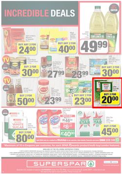 SUPERSPAR EASTERN CAPE : My Superspar (25 May - 6 June 2021) Valid in Despatch, Sunridge, Nicks Food Berea, Vincent, Knysna, George, Jeffery's Bay, St. Francis Bay, Port Alfred, Uitenhage, Queenstown, page 12
