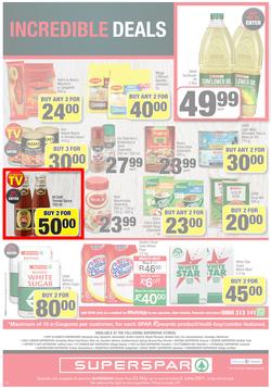 SUPERSPAR EASTERN CAPE : My Superspar (25 May - 6 June 2021) Valid in Despatch, Sunridge, Nicks Food Berea, Vincent, Knysna, George, Jeffery's Bay, St. Francis Bay, Port Alfred, Uitenhage, Queenstown, page 12
