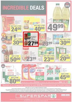 SUPERSPAR EASTERN CAPE : My Superspar (25 May - 6 June 2021) Valid in Despatch, Sunridge, Nicks Food Berea, Vincent, Knysna, George, Jeffery's Bay, St. Francis Bay, Port Alfred, Uitenhage, Queenstown, page 12
