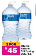 Aquelle Natural Still Spring Water-For 2 x 5L
