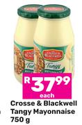 Crosse & Blackwell Tangy Mayonniase-750g Each