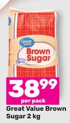 Great Value Brown Sugar-2Kg Per Pack