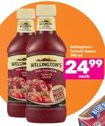 Wellington's Tomato Sauce-700ml Each