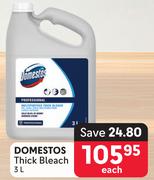 Domestos Thick Bleach-3Ltr Each