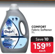 Comfort Fabric Softener-3Ltr Each