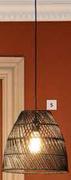 DH Rattan Dome Pendant Light-300mm x 300mm x 400mm