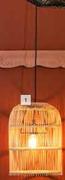 DH Rattan Pendant Light-300mm x 300mm x 400mm