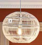 DH Rattan Pendant Ball Light-350mm x 350mm