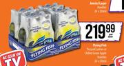 Flying Fish Pressed Lemon Or Chilled Green Apple Handies-24 x 330ml Per Case