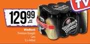 Windhoek Premium Draught Cans-12 x 440ml Per Pack