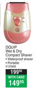 Dquip Wet & Dry Compact Shaver