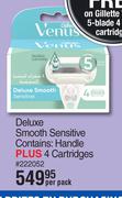 Venus Deluxe Smooth Sensitive-Per Pack