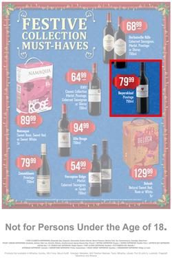 SUPER SPAR Eastern Cape : Value We're Proud To Put Our Name On (22 Oct - 3 Nov 2019). Only Available at Selected Stores in the Eastern Cape. Excluding Mthatha, page 12