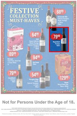 SUPER SPAR Eastern Cape : Value We're Proud To Put Our Name On (22 Oct - 3 Nov 2019). Only Available at Selected Stores in the Eastern Cape. Excluding Mthatha, page 12