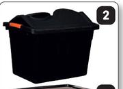 Big Jim 35L Hinged Lid Tough Tote JO1004-BL-Each
