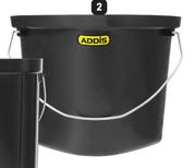 Addis 12L Builders Bucket Triangular-Each