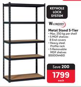 Wildberry Metal Stand 5 Tier