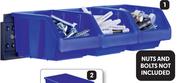 Big Jim DIY Bin Set 3 Piece & 1 Rail-Per Set