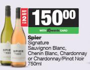 Spier Signature Sauvignon,Chenin,Chardonnay/Pinot Noir-For 2 x 750ml