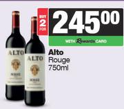 Alto Rouge-For 2 x 750ml