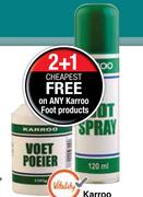 Karroo Deo Foot Spray-120ml Each
