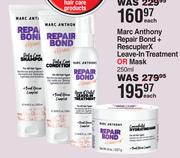 Marc Anthony Repair Bond+ Rescupler X Shampoo Or Conditioner-250ml Each