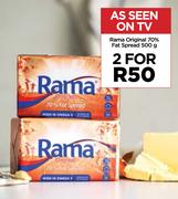 Rama Original 70% Fat Spread-For 2 x 500g