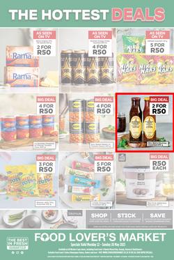 Food Lover's Market Western Cape : More Value For Only 50 Bucks (22 May - 28 May 2023), page 12