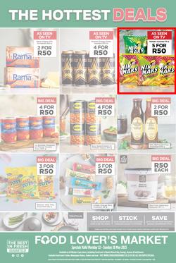 Food Lover's Market Western Cape : More Value For Only 50 Bucks (22 May - 28 May 2023), page 12