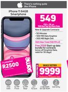 Apple iPhone 11 64GB Smartphone-Each