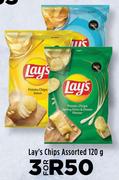 Lay's Chips Assorted For 3 x 120g