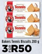 Bakers Tennis Biscuits-For 3 x 200g