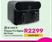 Eiger Trizone 11Ltr Digital Air Fryer