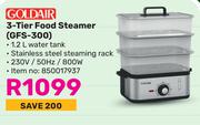 Goldair 3-Tier Food Steamer GFS-300