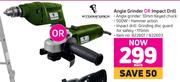 Stormforce Angle Grinder Or Impact Drill-Each