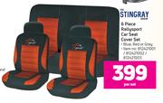 Stingray 6 Piece Rallysport Car Seat Cover Set-Per Set