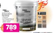 Fired Earth Severe Weather Paint (Assorted)-20L Each