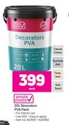 Simple Choice Decrators PVA Paint-20L Each