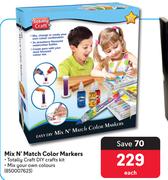 Totally Craft Mix N Match Color Markers-Each