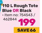 Addis 110Ltr Rough Tote (Blue Or Black)-Each